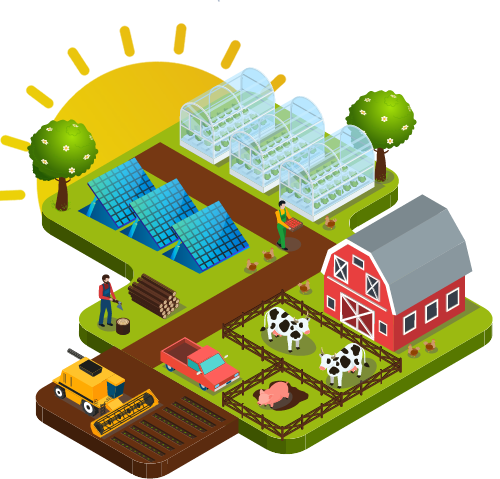 Funcionamento energia solar para agronegócio